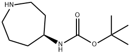 tert-butyl (S)-azepan-4-ylcarbamate 구조식 이미지