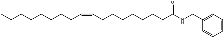 N-Benzyloctadecenamide 구조식 이미지