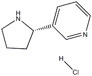 (S)-3-(PYRROLIDIN-2-YL)PYRIDINE HYDROCHLORIDE Structure