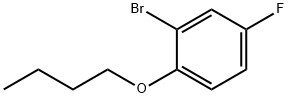 1-Bromo-2-butoxy-5-fluorobenzene Structure