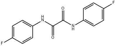 N,N'-BIS(4-FLUOROPHENYL)OXAMIDE Structure