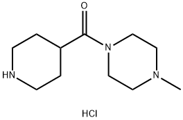 (4-Methylpiperazin-1-yl)piperidin-4-yl-methanone dihydrochloride Structure