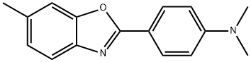 N,N-dimethyl-4-(6-methyl-benzooxazol-2-yl)-aniline Structure