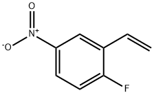 1-Fluoro-4-nitro-2-vinylbenzene Structure