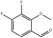 3,4-Difluoro-2-methoxybenzaldehyde 구조식 이미지