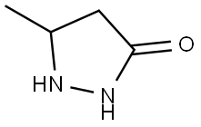 5-methyl-3-Pyrazolidinone Structure