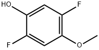 2,5-Difluoro-4-methoxyphenol Structure
