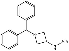(1-Benzhydryl-azetidin-3-yl)-hydrazine 구조식 이미지