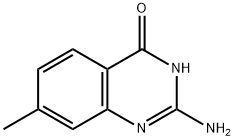 4(3H)-Quinazolinone, 2-amino-7-methyl- 구조식 이미지