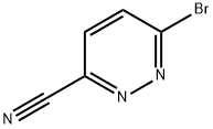 6-Bromo-pyridazine-3-carbonitrile 구조식 이미지