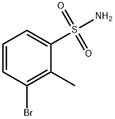 Benzenesulfonamide, 3-bromo-2-methyl- 구조식 이미지