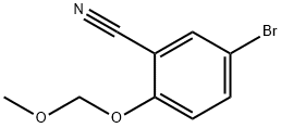 5-Bromo-2-(methoxymethoxy)benzonitrile 구조식 이미지