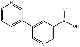 [3,3'-Bipyridin]-5-ylboronic acid 구조식 이미지