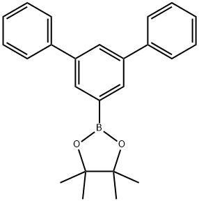 2-([1,1':3',1''-terphenyl]-5'-yl)-4,4,5,5-tetramethyl-1,3,2-dioxaborolane Structure