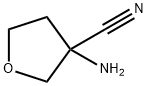 3-amino-tetrahydrofuran-3-carbonitrile 구조식 이미지