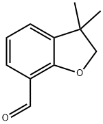 3,3-dimethyl-2,3-dihydrobenzofuran-7-carbaldehyde 구조식 이미지