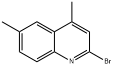 2-Bromo-4,6-dimethylquinoline Structure