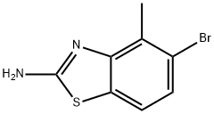 5-bromo-4-methylbenzo[d]thiazol-2-amine 구조식 이미지