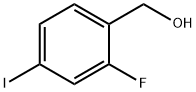 (2-fluoro-4-iodophenyl)methanol Structure