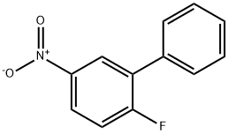 2-Fluoro-5-nitro-biphenyl 구조식 이미지