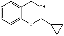 2-(cyclopropylmethoxy)benzenemethanol Structure