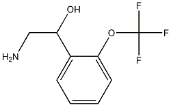 2-Amino-1-(2-(trifluoromethoxy)phenyl)ethanol Structure