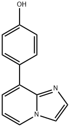 4-imidazo[1,2-a]pyridin-8-ylphenol Structure