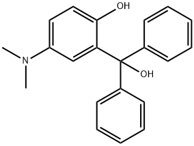 4-(Dimethylamino)-2-(hydroxydiphenylmethyl)phenol Structure