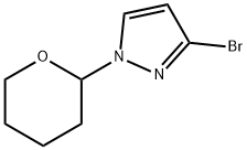 3-bromo-1-(oxan-2-yl)-1h-pyrazole 구조식 이미지