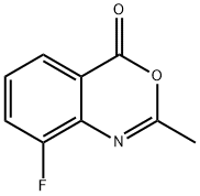 8-fluoro-2-methyl-4H-benzo[d][1,3]oxazin-4-one Structure