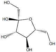 alpha-D-fructofuranose Structure