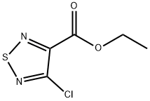 4-ethoxycarbonyl-3-chloro-1,2,5-thiadiazole 구조식 이미지