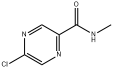 5-chloro-N-methyl-2-Pyrazinecarboxamide Structure