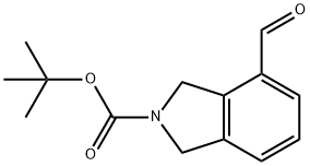 tert-butyl4-formylisoindoline-2-carboxylate Structure