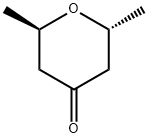 (2R,6R)-2,6-dimethyltetrahydro-4H-pyran-4-one Structure