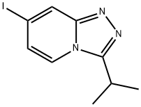 7-Iodo-3-isopropyl-[1,2,4]triazolo[4,3-a]pyridine Structure