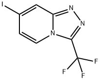 7-iodo-3-(trifluoromethyl)-[1,2,4]triazolo[4,3-a]pyridine Structure