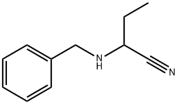 2-(benzylamino)butanenitrile Structure