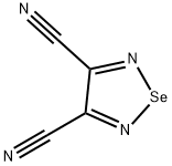 1,2,5-selenadiazole-3,4-dicarbonitrile 구조식 이미지