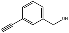 (3-Ethynylphenyl)methanol 구조식 이미지
