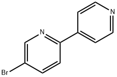 5-Bromo-2,4'-bipyridine 구조식 이미지