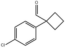 1-(4-chlorophenyl)cyclobutanecarbaldehyde Structure