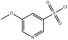 5-methoxypyridine-3-sulfonyl chloride 구조식 이미지
