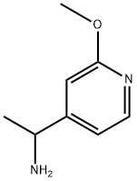 1-(2-METHOXYPYRIDIN-4-YL)ETHANAMINE 구조식 이미지