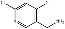 (4,6-Dichloropyridin-3-yl)methanamine Structure