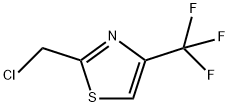 2-(Chloromethyl)-4-(trifluoromethyl)thiazole Structure
