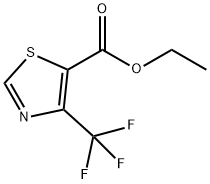 5-Thiazolecarboxylic acid, 4-(trifluoromethyl)-, ethyl ester
 Structure