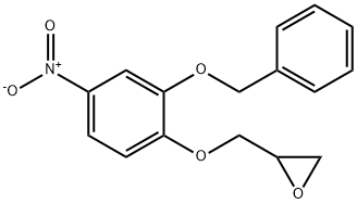 2-[[4-Nitro-2-(Phenylmethoxy)Phenoxy]Methyl]Oxirane 구조식 이미지