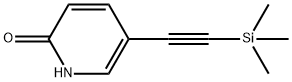 5-((trimethylsilyl)ethynyl)pyridin-2(1H)-one 구조식 이미지