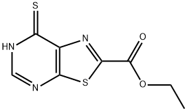 ethyl 7-mercaptothiazolo[5,4-d]pyrimidine-2-carboxylate Structure